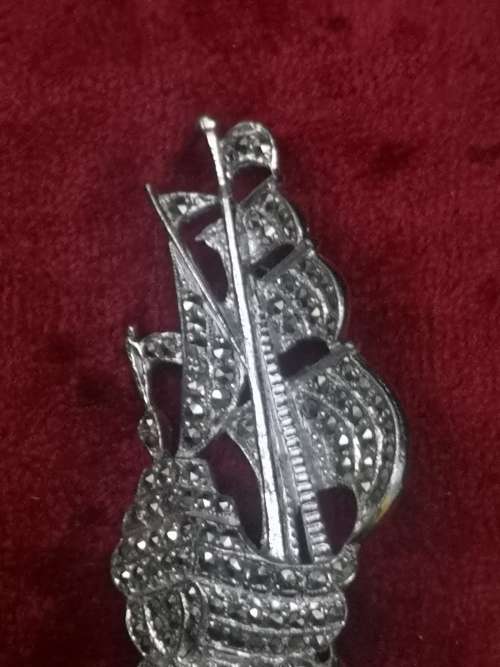 Vintage Marcasite brooch