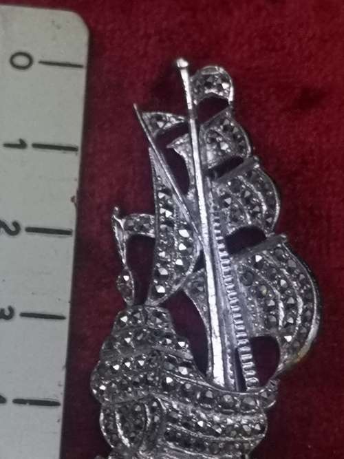 Vintage Marcasite brooch