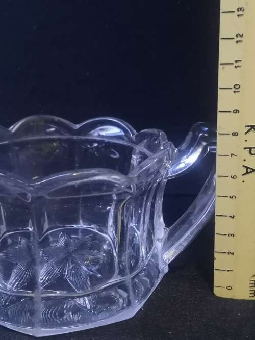 Oversized sugar pot - has what looks like a small crack one side - but not significant