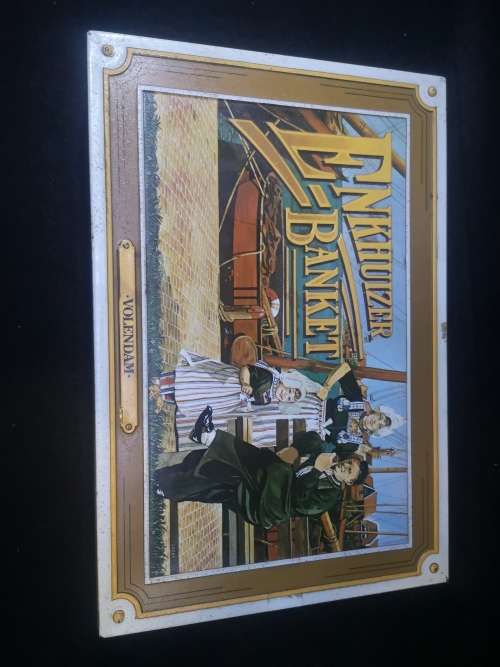Vintage Enkhuizer Banket tin