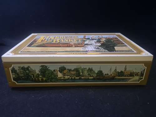Vintage Enkhuizer Banket tin