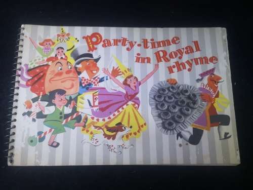 Vintage Recipe Book - Party-Time in Royal Rhyme by the Royal Hostess for Royal Baking Powder