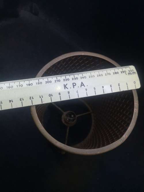 Vintage copper lamp - needs a electrical cord