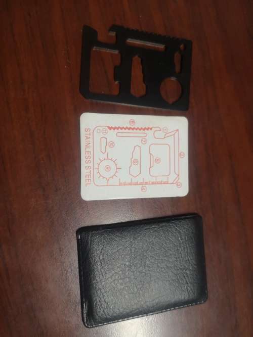 Mini Multi Tool Survival Card - 11 Functions