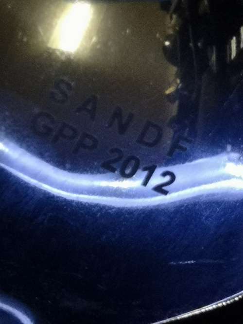 Diana Carmichael sugar spoon - SANDF GPP 2012