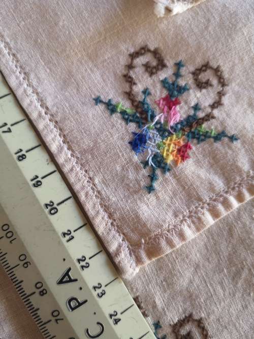 Vintage cross stitch serviettes 6