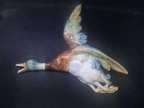 Vintage Big flying duck - made in Czechoslovakia - repaired