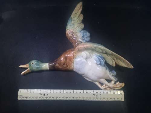Vintage Big flying duck - made in Czechoslovakia - repaired