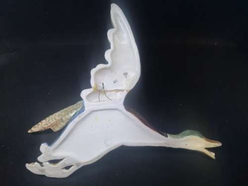 Vintage Big flying duck - made in Czechoslovakia - repaired