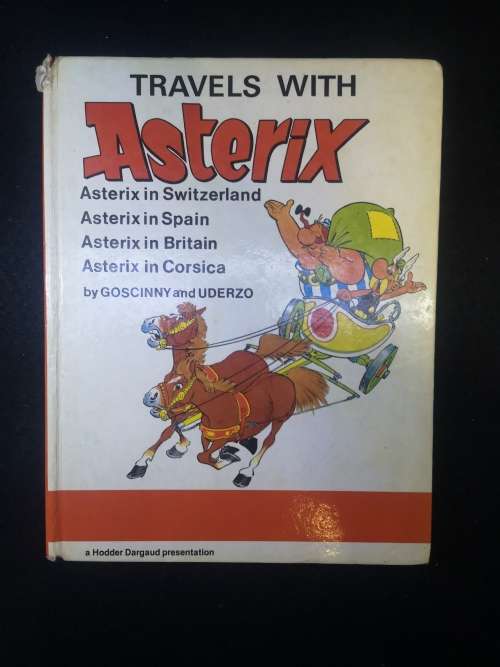 Vintage Hard Cover "Travels With Asterix"