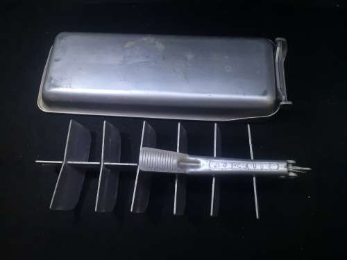 Vintage aluminum ice tray