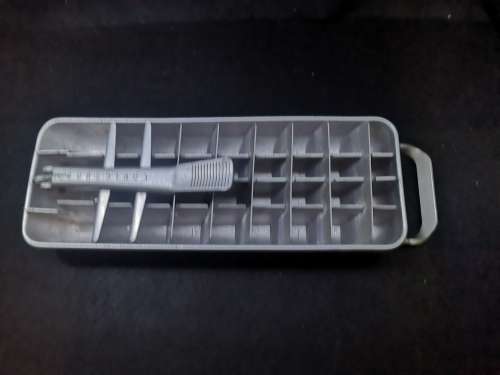 Vintage aluminum ice tray