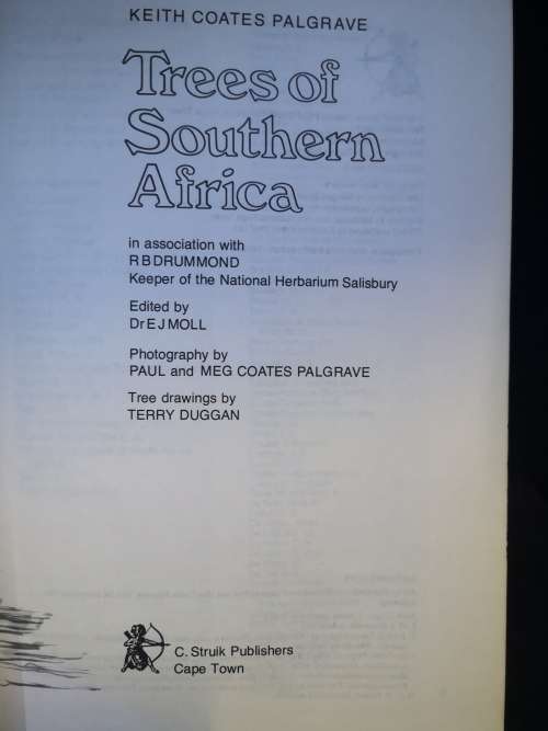 Trees of Southern Africa Keith Coates Palgrave