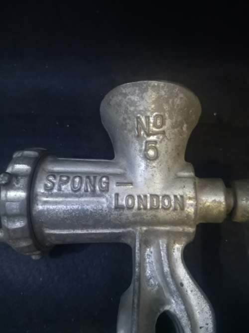 Vintage Spong London No 5 meat grinder