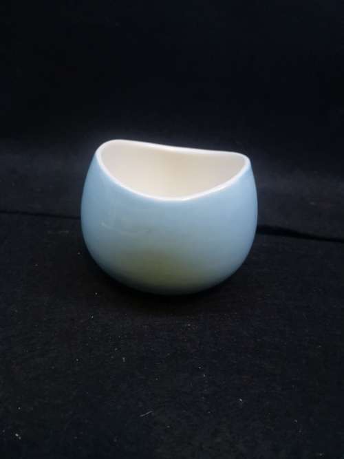 Continental china blue sugar bowl