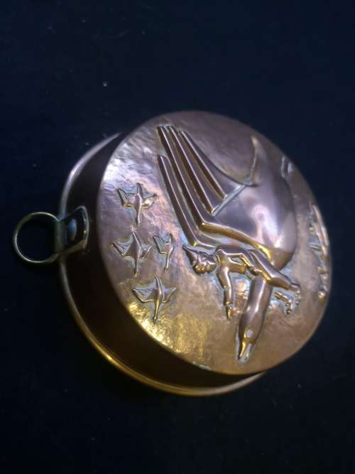 Rare Swedish Nils Holgersson copper mold