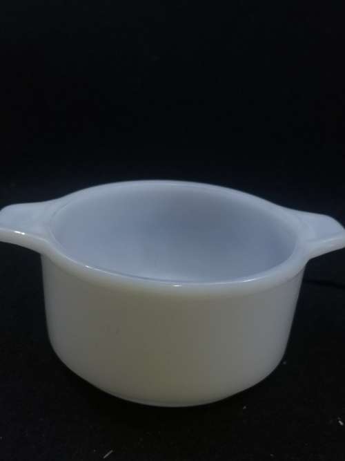 Small milk glass bowl