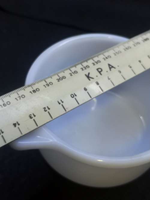 Small milk glass bowl
