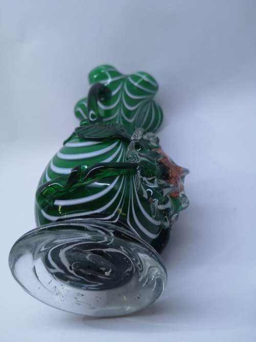 Stevens and Williams handmade Art glass vase