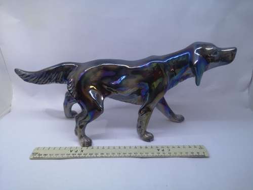 Vintage dog figurine made in Italy