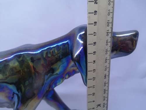 Vintage dog figurine made in Italy