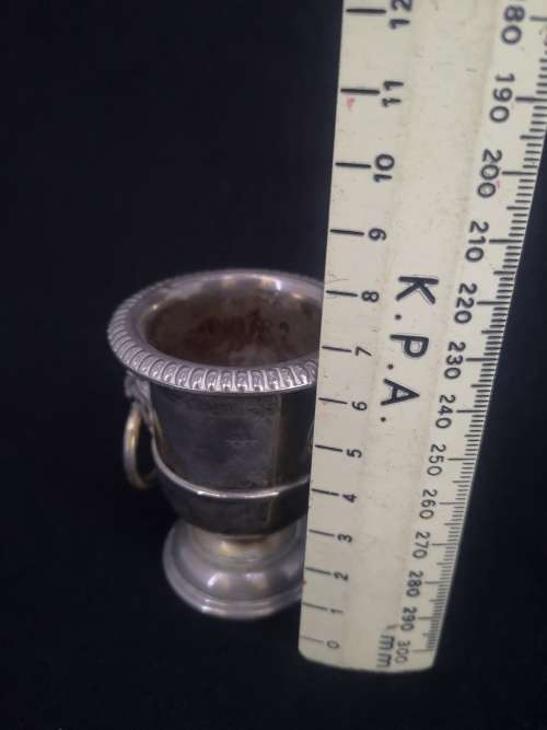 Silver plated Toothpick holder