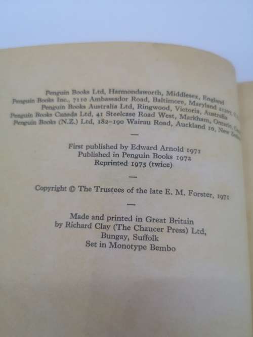 Maurice - E.M.Forster Penquin paperback