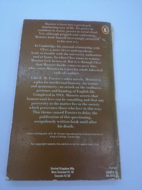 Maurice - E.M.Forster Penquin paperback