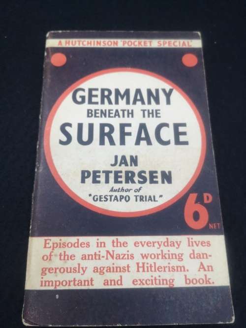 Germany Beneath the Surface. Petersen, Jan.