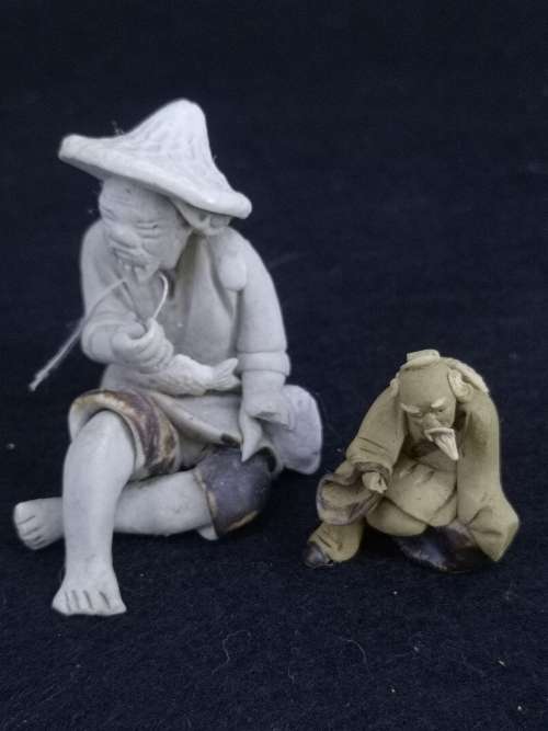 Chinese mud men