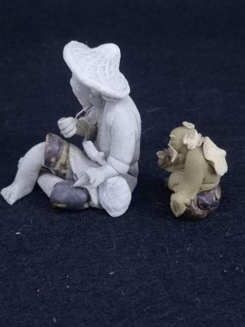 Chinese mud men