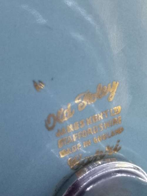 Old Foley Capri cake/cookie plate