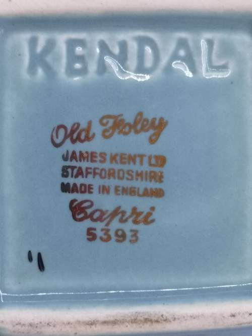Kendal Old Foley Capri sugar pot