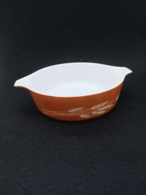 Pyrex wheat pattern