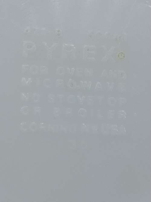 Pyrex wheat pattern