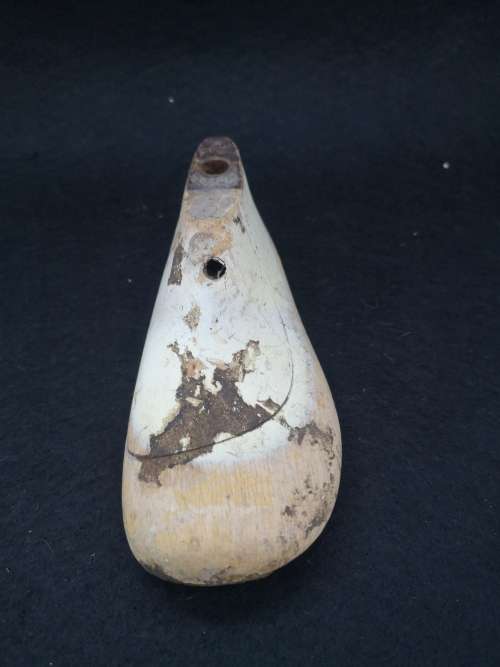 Wooden shoemakers` shoe last / form Cobbler