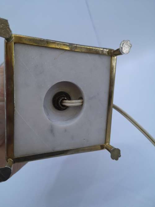 Vintage lamp base
