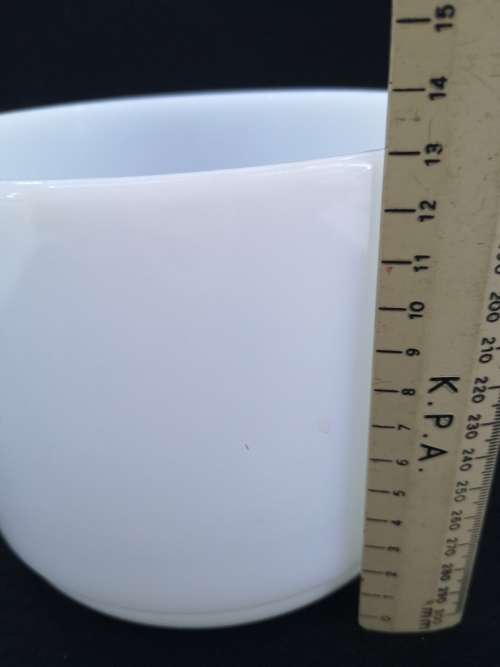 Kenwood mixing bowl - milk glass