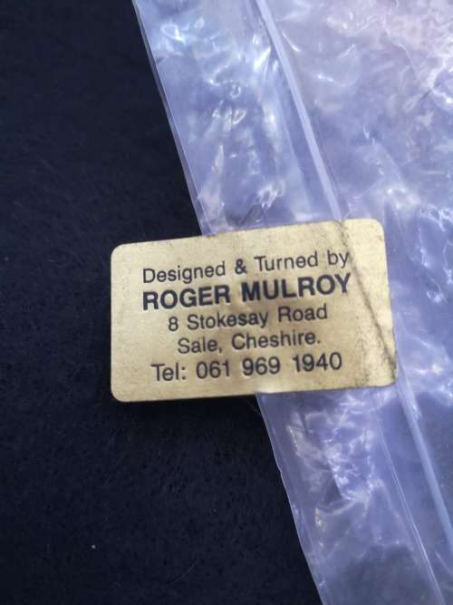 Wooden wine coaster and stopper Designed and turned by Roger Mulroy