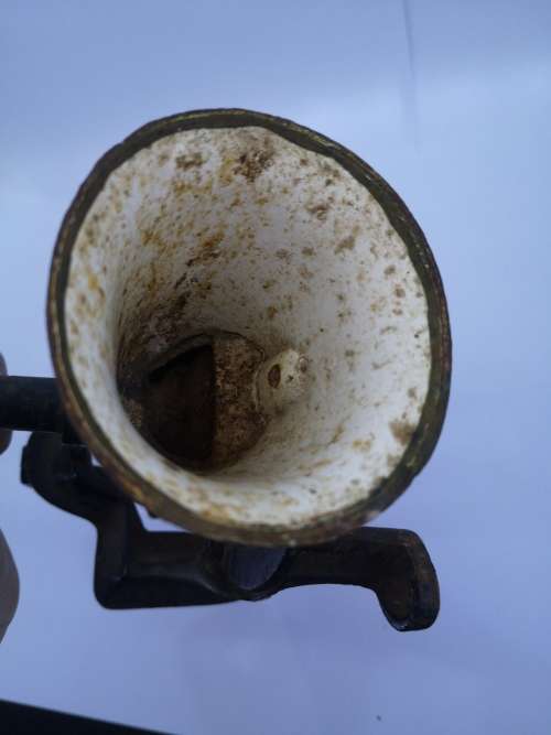 VINTAGE CAST IRON SPONG NO2 COFFEE GRINDER