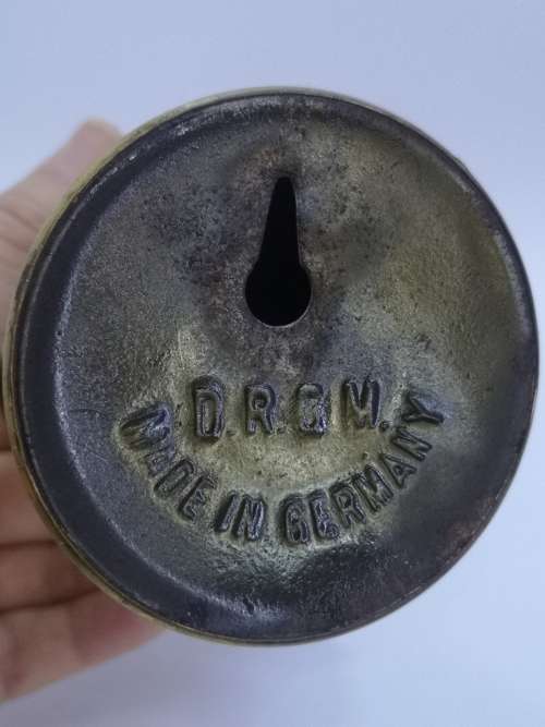 Antique oil lamp Perkeo Germany for wall or table D.R.G.M