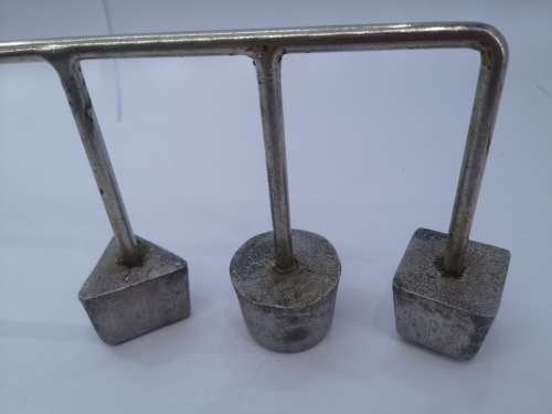 Snackle with wooden handle