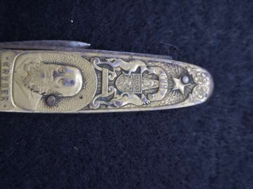 Collectible Kruger/Botha pocket knife
