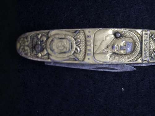 Collectible Kruger/Botha pocket knife
