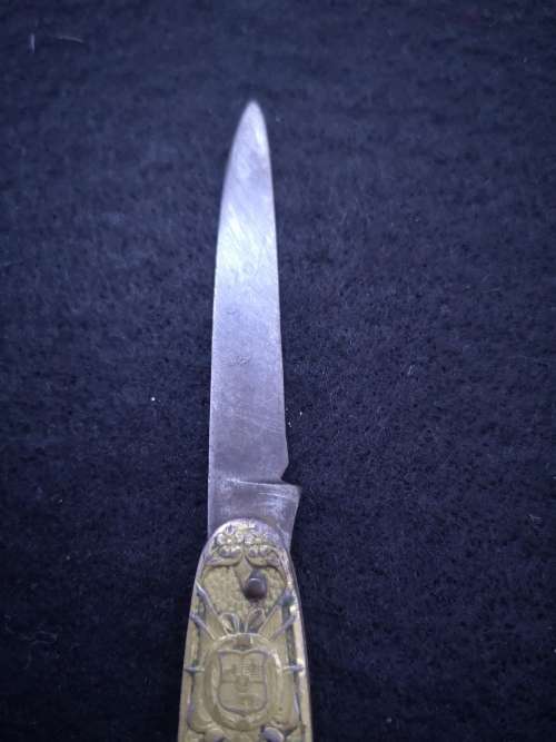 Collectible Kruger/Botha pocket knife