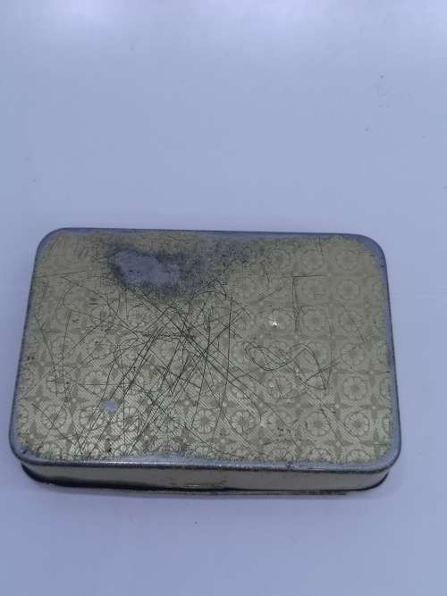 Ladies own toilet pin box - tin