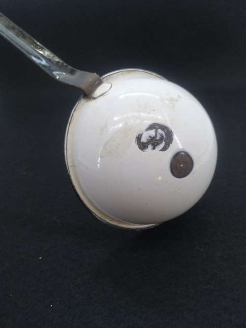 Soup ladle - enamel
