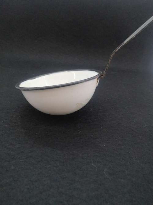 Soup ladle - enamel