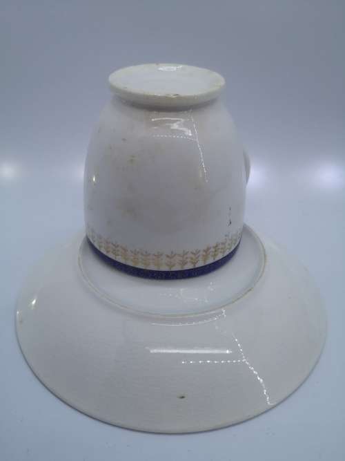 Unmarked cup and saucer