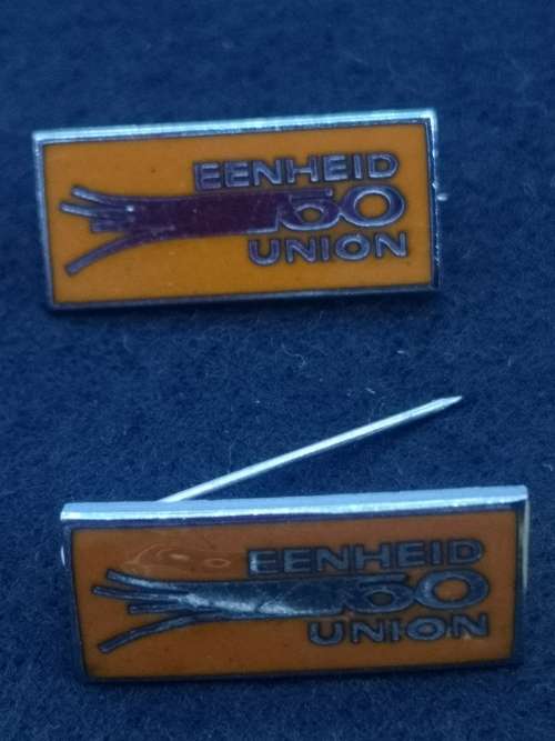 Eenheid  50 years of Union  badges and more!